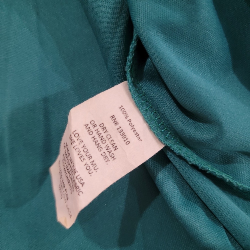 Show Me Your Mumu Mini Dress Size Small Green Floral Bell Sleeve Dainty - Picture 6 of 8